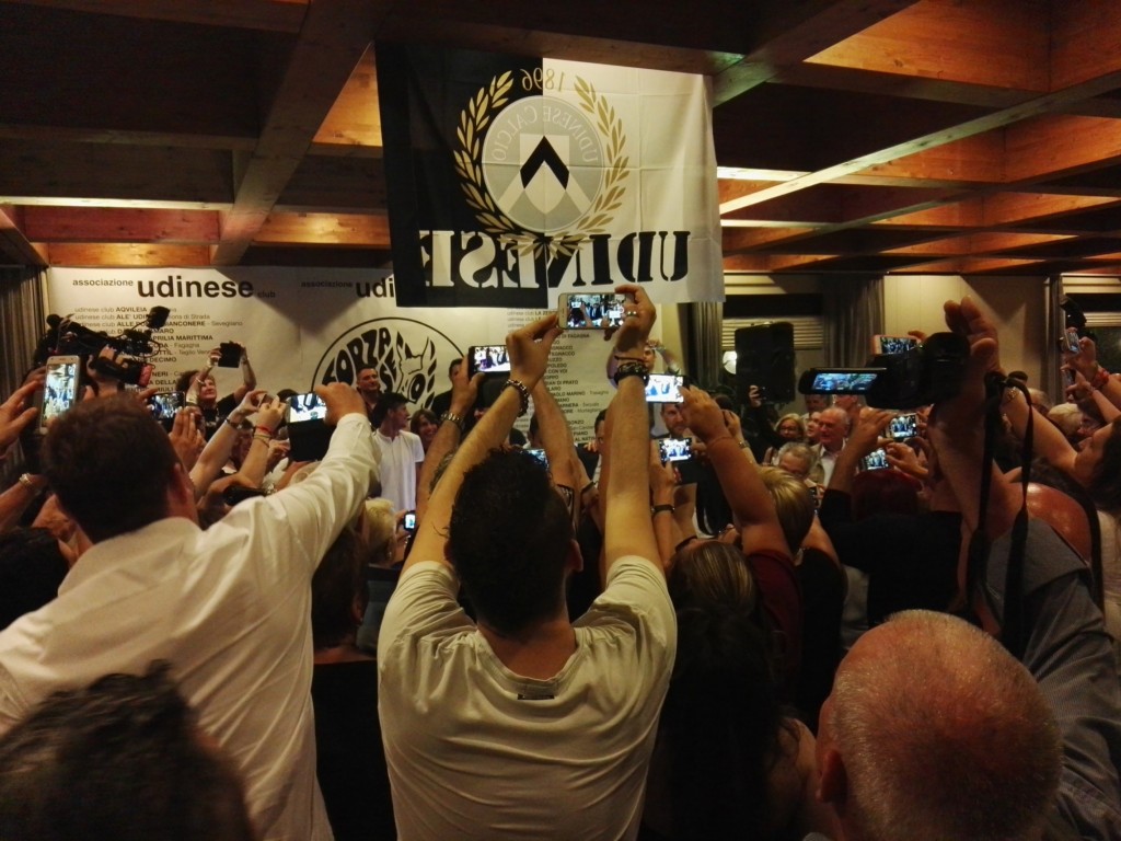 Udinese Cena Auc Belvedere 2017 social