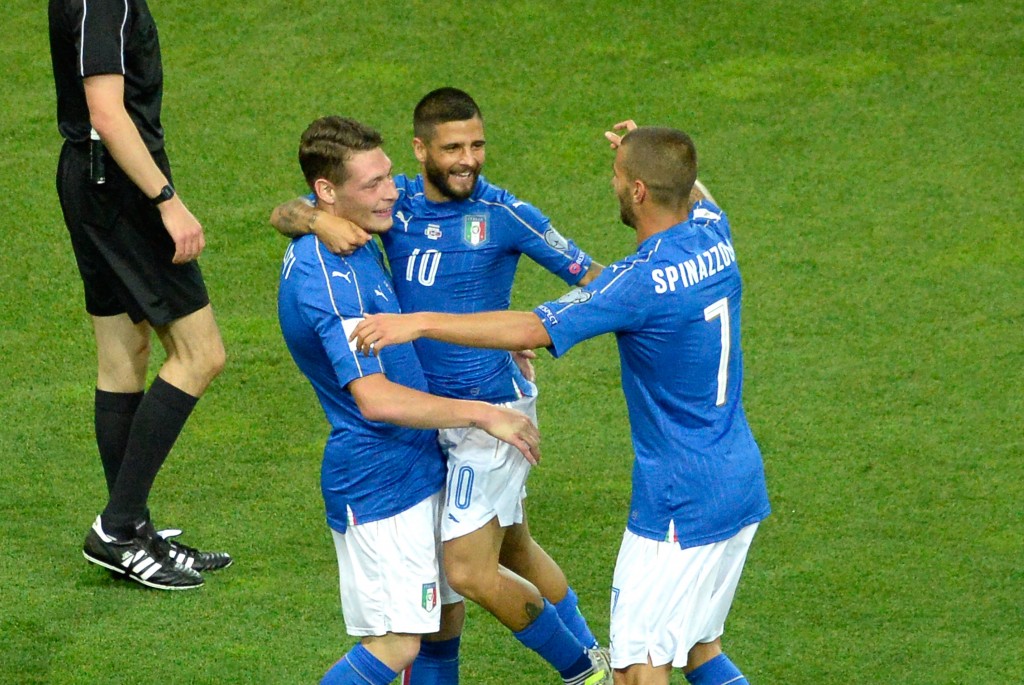 BELOTTI INSIGNE Italy v Liechtenstein - FIFA 2018 World Cup Qualifier
