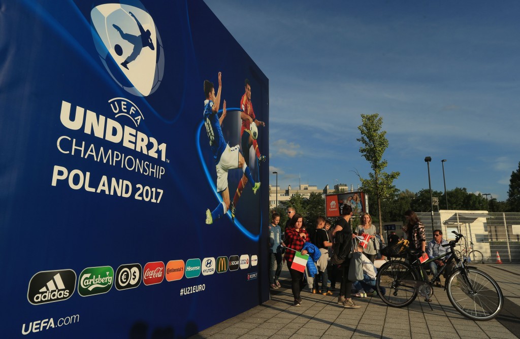 EURO UNDER 21 POLONIA Denmark v Italy - 2017 UEFA European Under-21 Championship