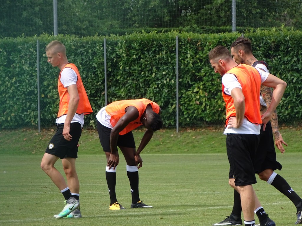 Udinese allenamento Fofana