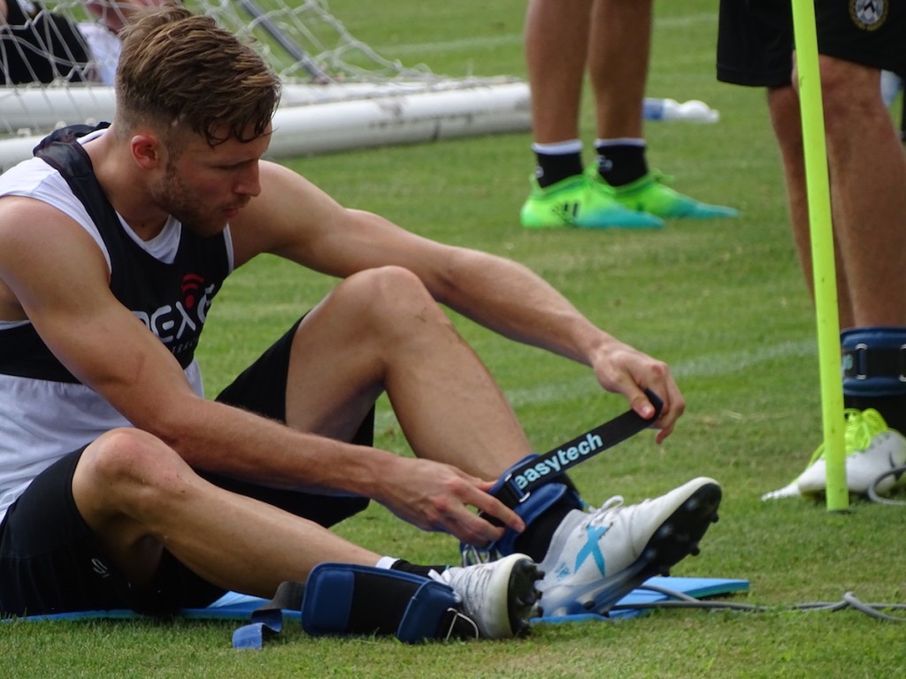 Udinese Widmer allenamento