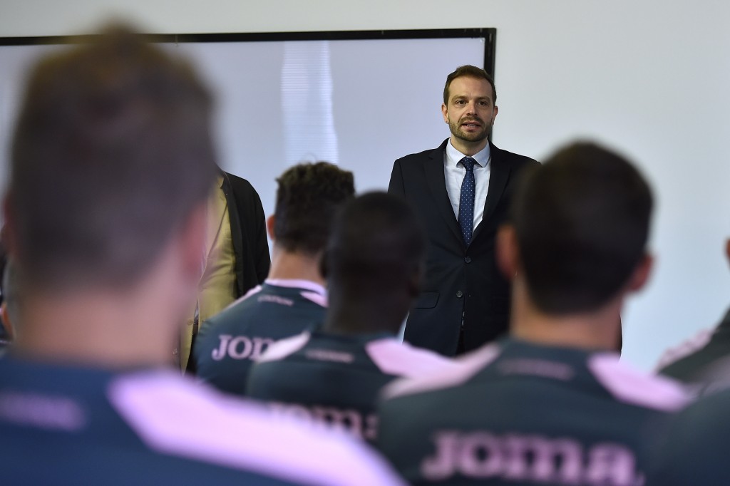 BACCAGLINI US Citta di Palermo New President Paul Baccaglini Visits Club's Training Center