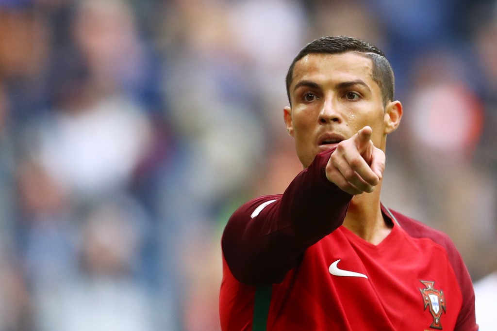 CRISTIANO RONALDO New Zealand v Portugal: Group A - FIFA Confederations Cup Russia 2017
