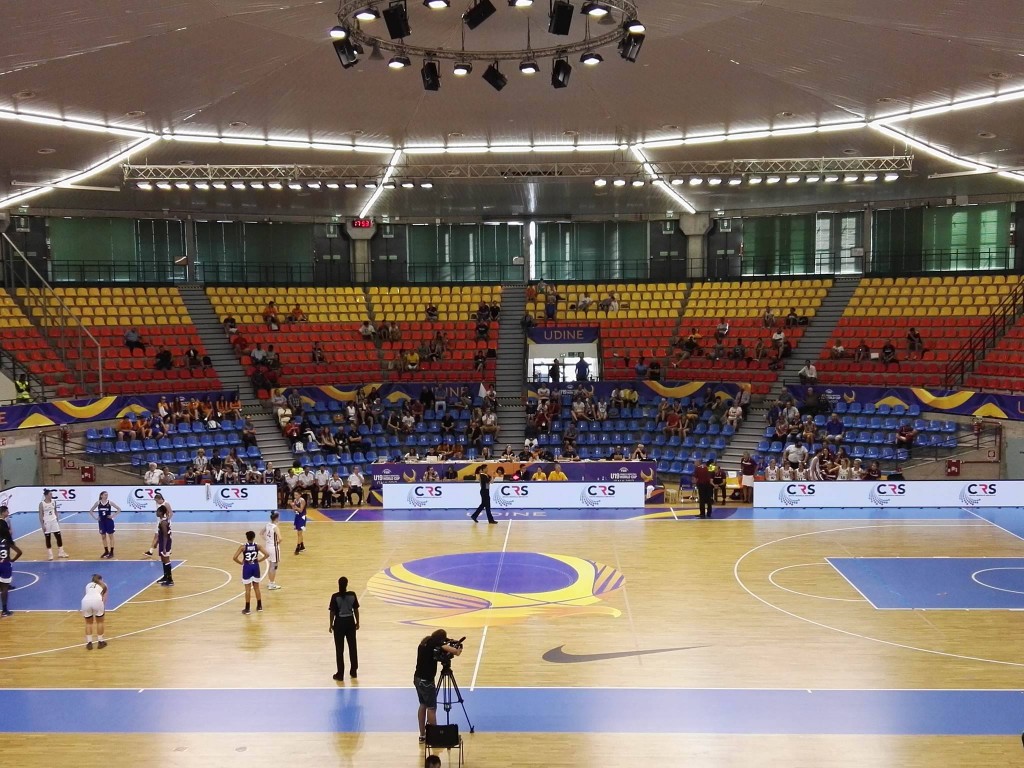 Mondiali Under 19 Francia Lettonia pala Carnera