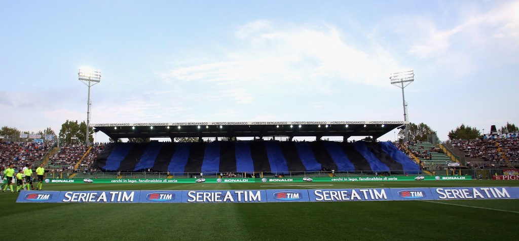 ATLETI AZZURRI D'ITALIA VUOTO PANORAMICA Atalanta BC v Hellas Verona FC - Serie A