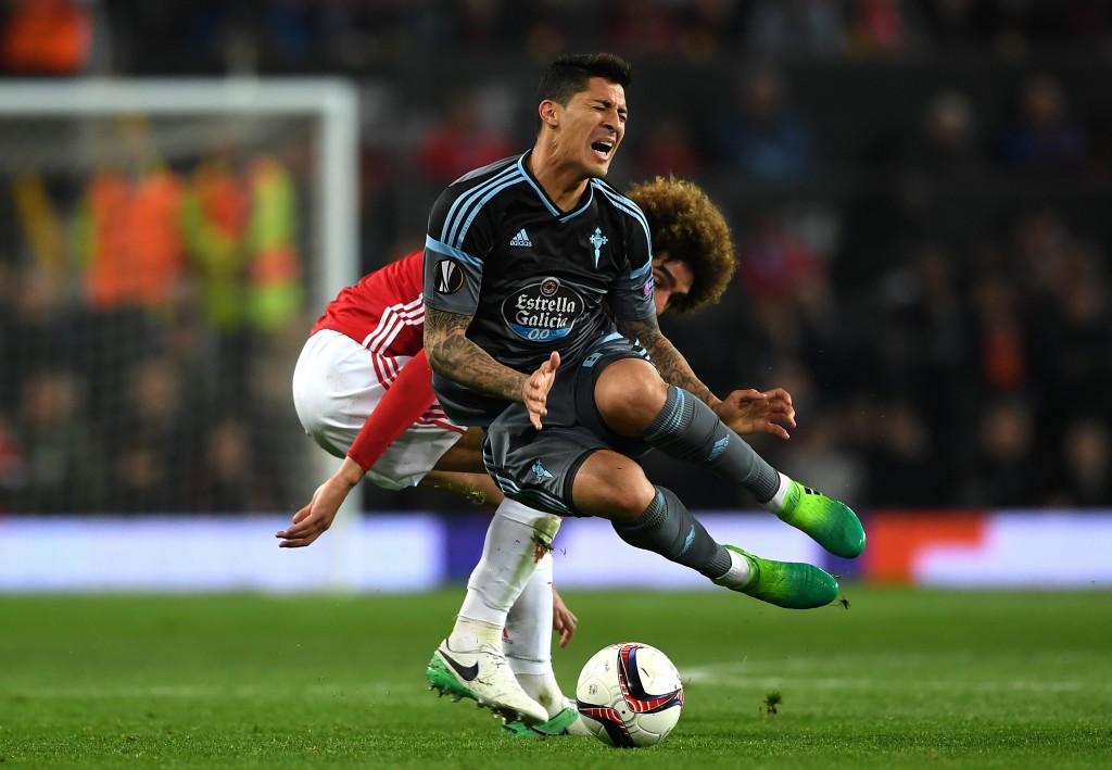 HERNANDEZ Manchester United v Celta Vigo - UEFA Europa League - Semi Final Second Leg