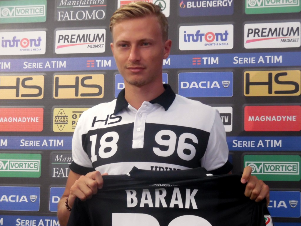 Udinese Barak presentazione 1