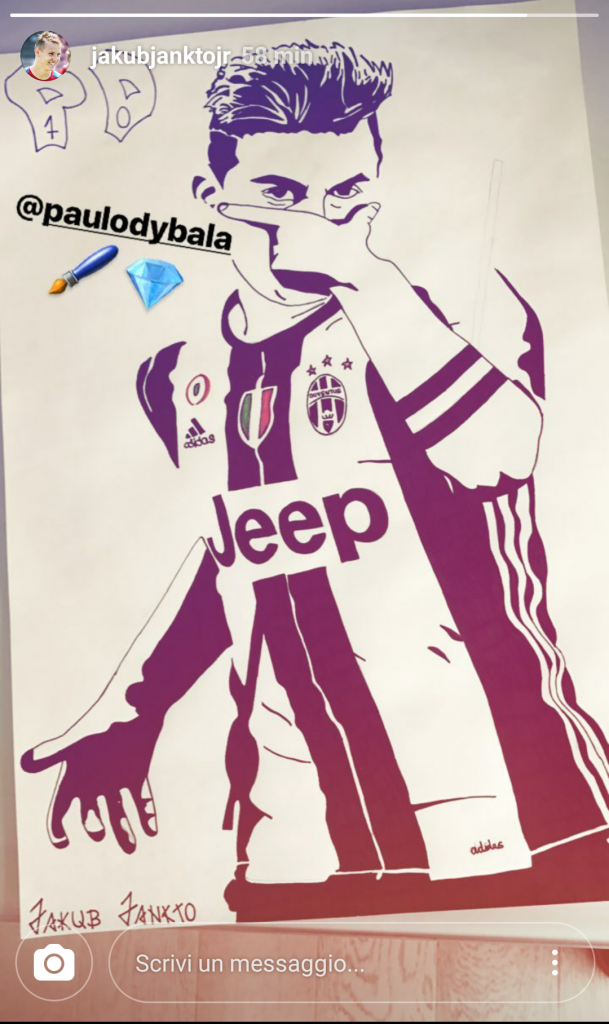 Disegno Dybala Jankto