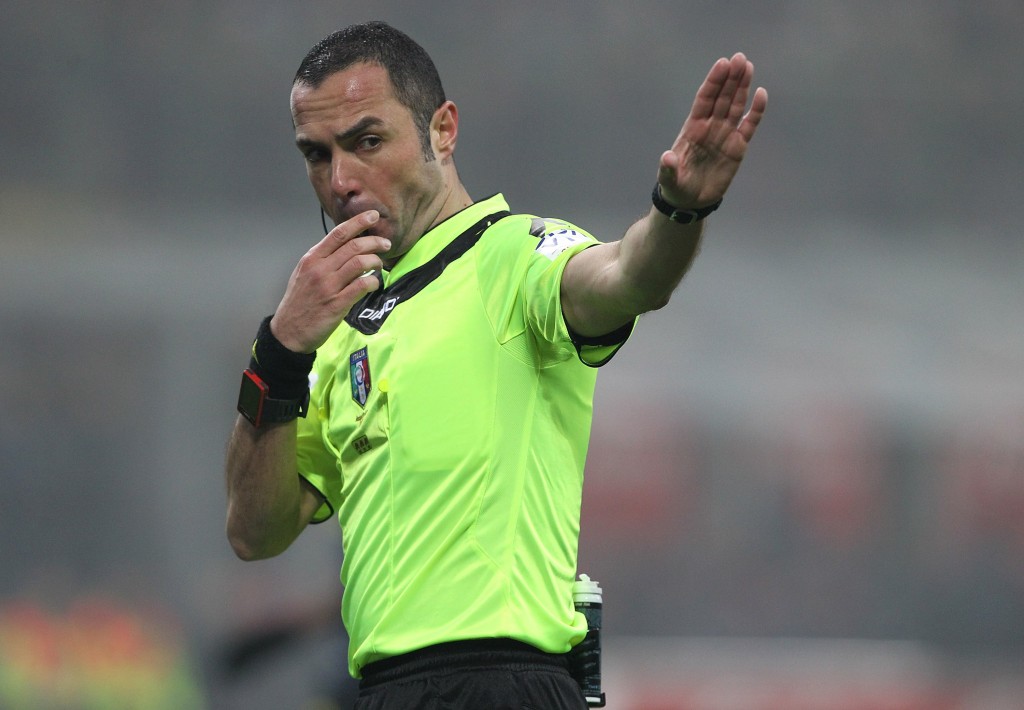 Arbitro MARCO GUIDA FC Internazionale v SS Lazio - TIM Cup