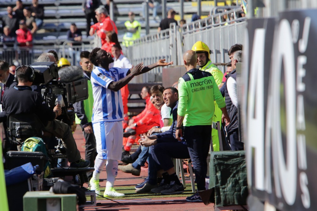 MUNTARI Cagliari Calcio v Pescara Calcio - Serie A