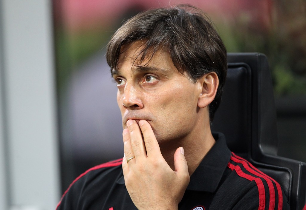MONTELLA AC Milan v KF Shkendija 79 - UEFA Europa League Qualifying Play-Offs Round: First Leg