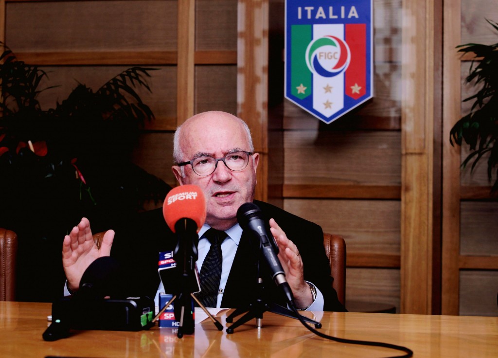 TAVECCHIO Italian Football Federation Federal Council Meeting