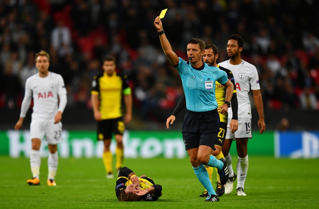 Arbitro ROCCHI Tottenham Hotspur v Borussia Dortmund - UEFA Champions League
