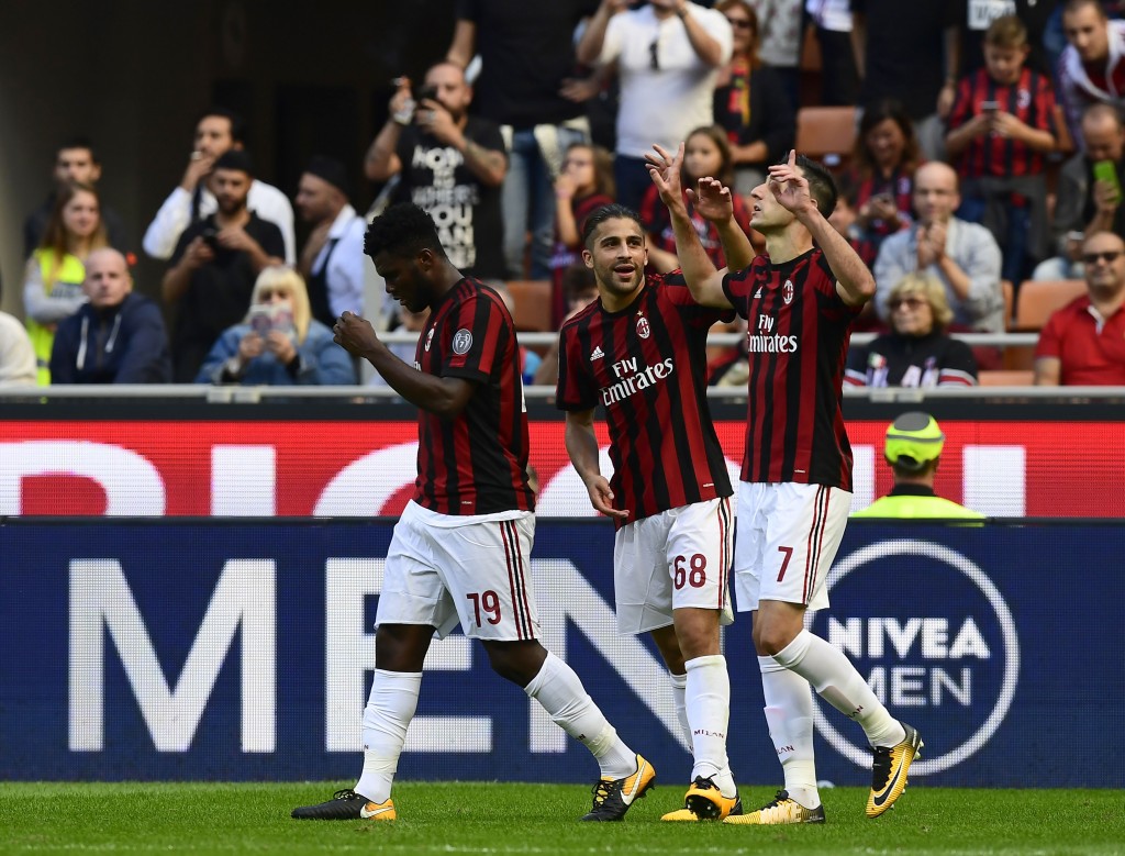 KESSIE RODRIGUEZ KALINIC FBL-ITA-SERIEA-AC-MILAN-UDINESE