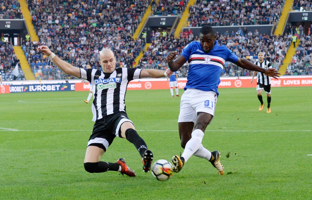 NUTYINCK Udinese Calcio v UC Sampdoria - Serie A