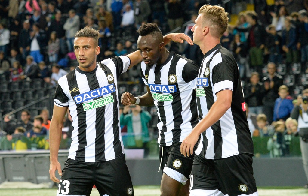 ADNAN FOFANA MAXI LOPEZ Udinese Calcio v UC Sampdoria - Serie A