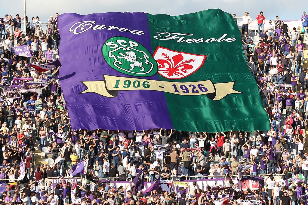 TIFOSI CURVA FIESOLE ACF Fiorentina v SS Lazio - Serie A