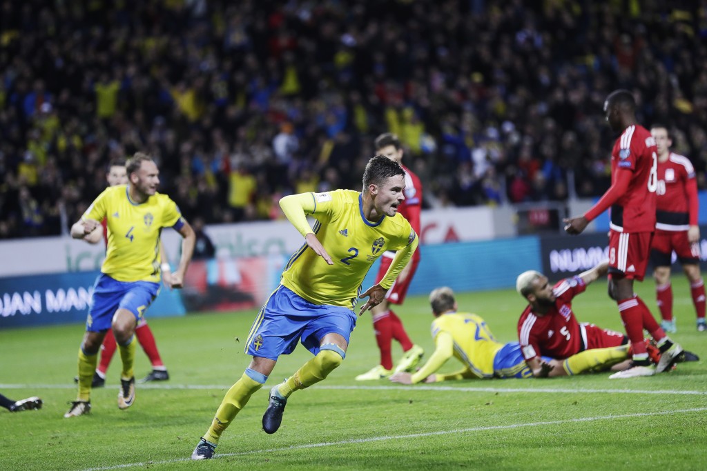 SVEZIA Sweden v Luxembourg - FIFA 2018 World Cup Qualifier