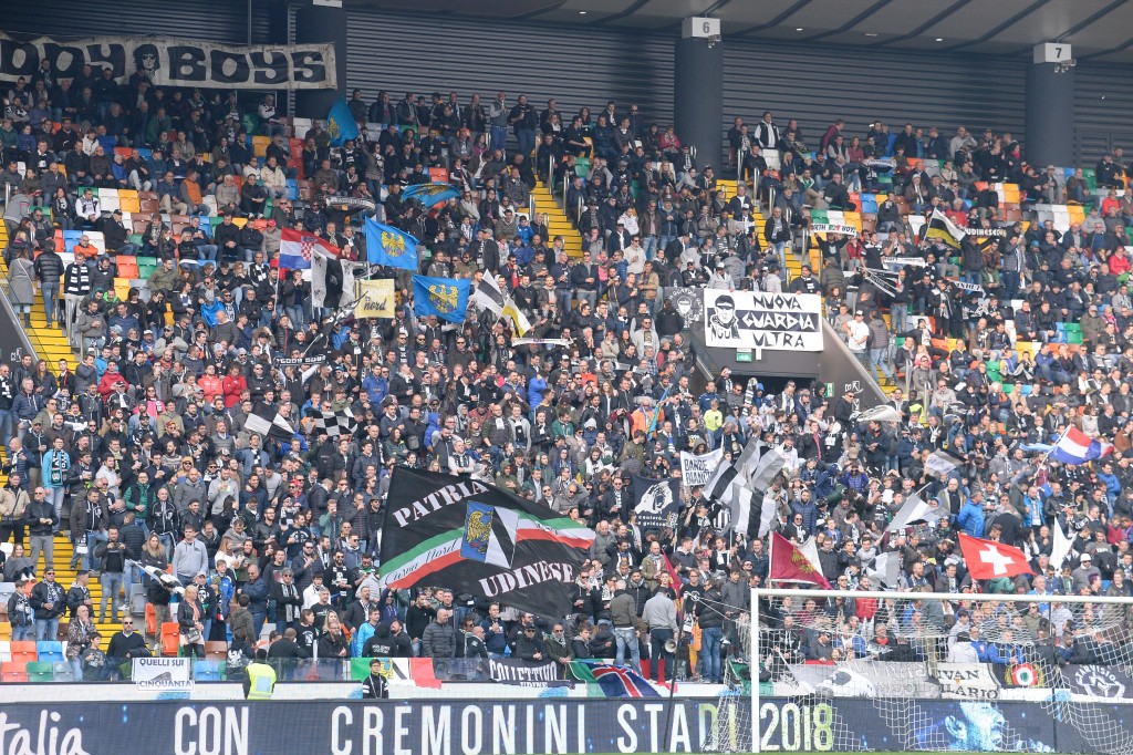 TIFOSI CURVA NORD ULTRAS Udinese Calcio v Atalanta BC - Serie A