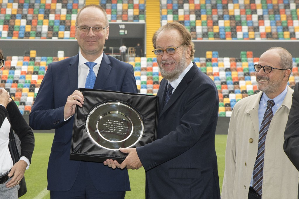 Udinese Navracsics Pozzo stadio Friuli