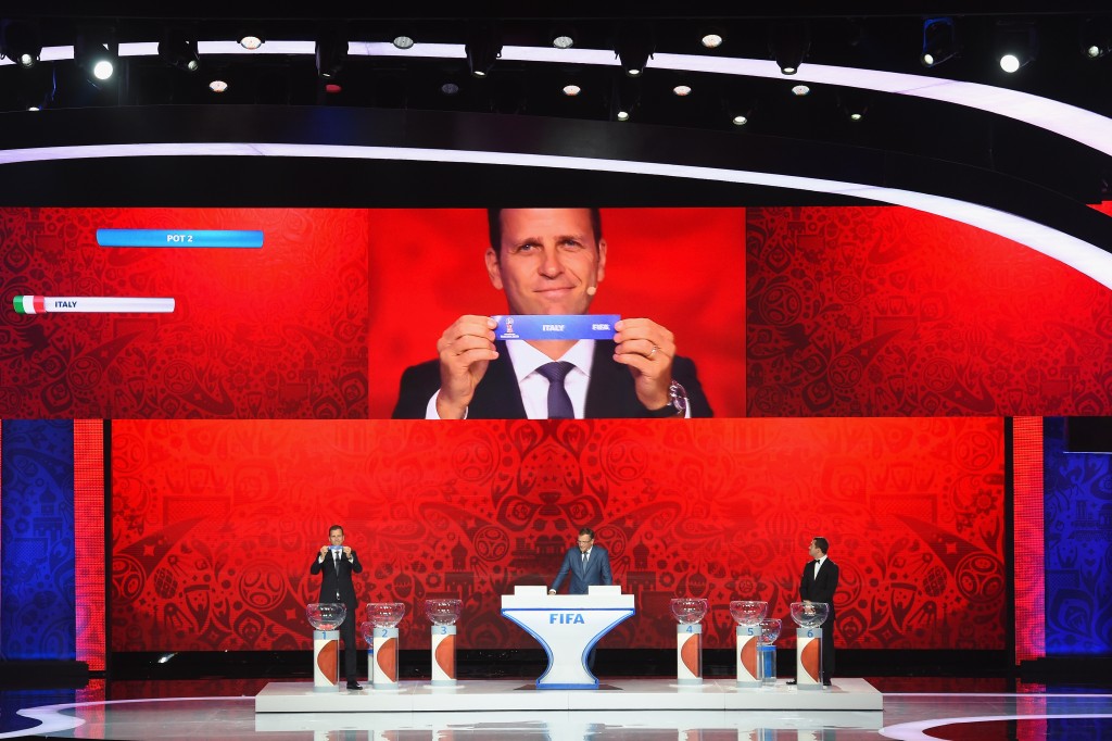 SORTEGGIO MONDIALI 2018 Preliminary Draw of the 2018 FIFA World Cup in Russia