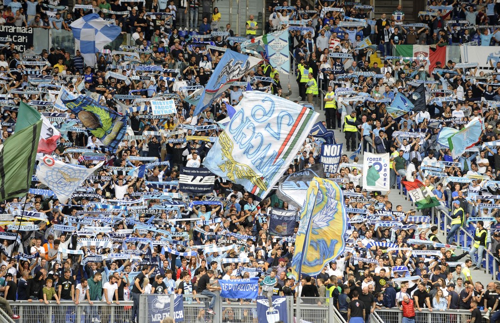 TIFOSI CURVA SS Lazio v US Sassuolo - Serie A
