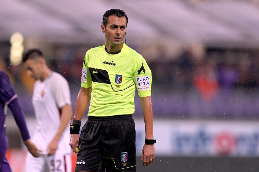 ARBITRO DI BELLO ACF Fiorentina v AS Roma - Serie A