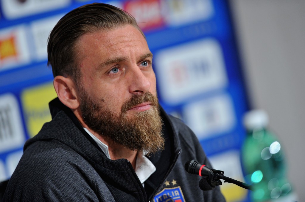 NAZIONALE DE ROSSI Italy Training Session And Press Conference
