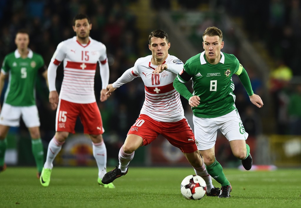 IRLANDA DEL NORD SVIZZERA Northern Ireland v Switzerland - FIFA 2018 World Cup Qualifier Play-Off: First Leg