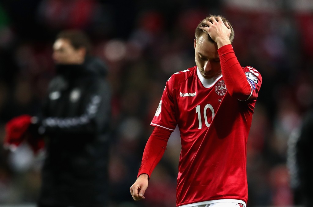 DANIMARCA ERIKSEN Denmark v Republic of Ireland - FIFA 2018 World Cup Qualifier Play-Off: First Leg