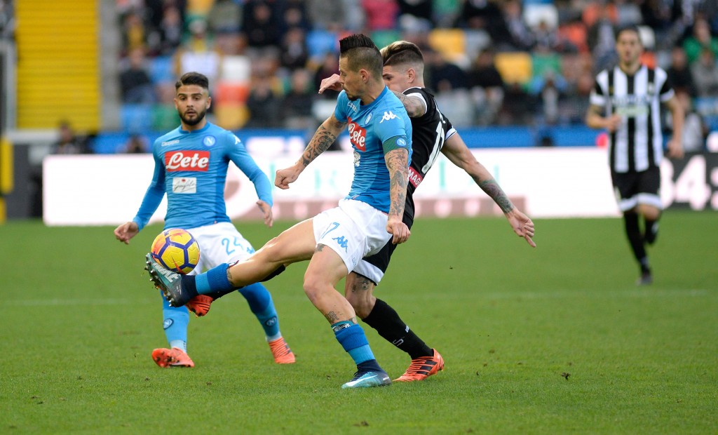 HAMSIK DE PAUL Udinese Calcio v SSC Napoli - Serie A