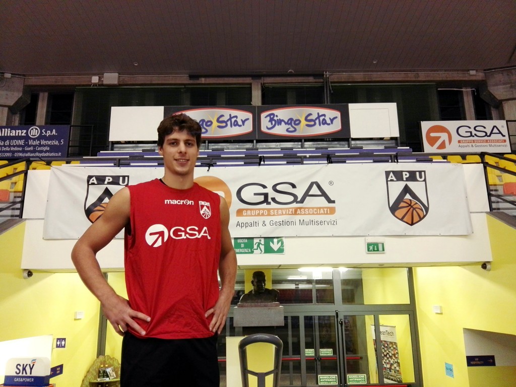 Gsa Udine Nobile allenamento Carnera