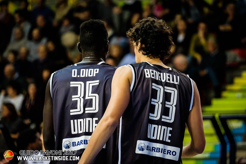 Gsa Udine Tezenis Verona Diop Benevelli