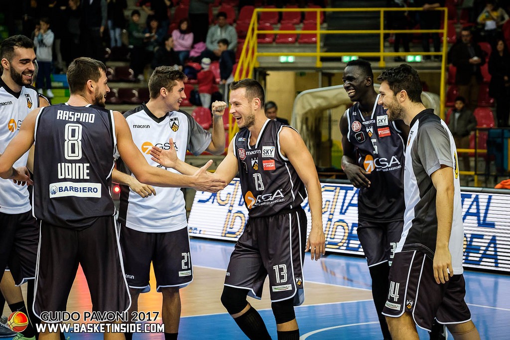Gsa Udine Tezenis Verona squadra Pinton
