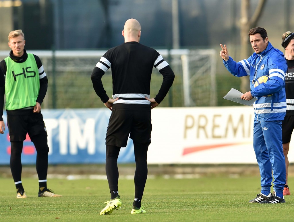 Udinese Oddo Barak Hallfredsson allenamento FERRARO