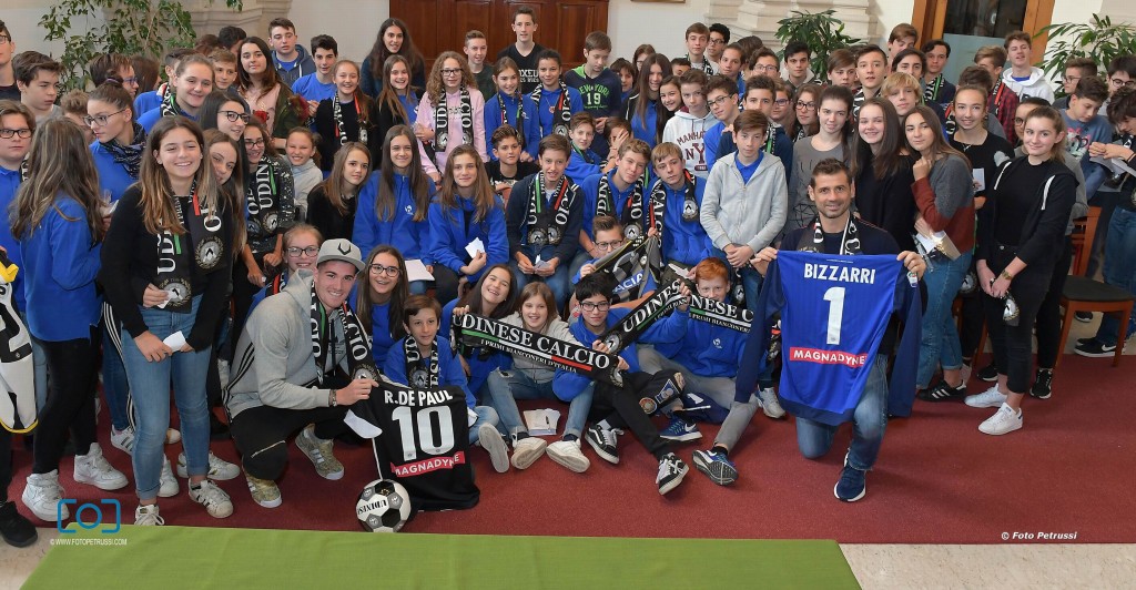 Udinese progetto scuole De Paul