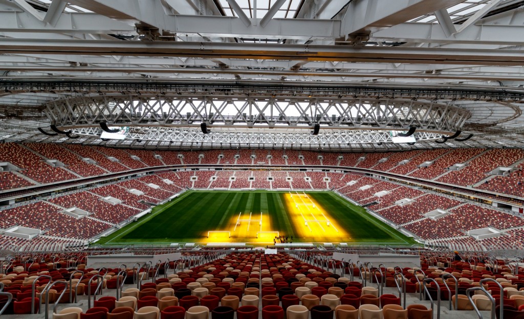 STADIO MOSCA Media Tour ahead of the 2018 FIFA World Cup Russia