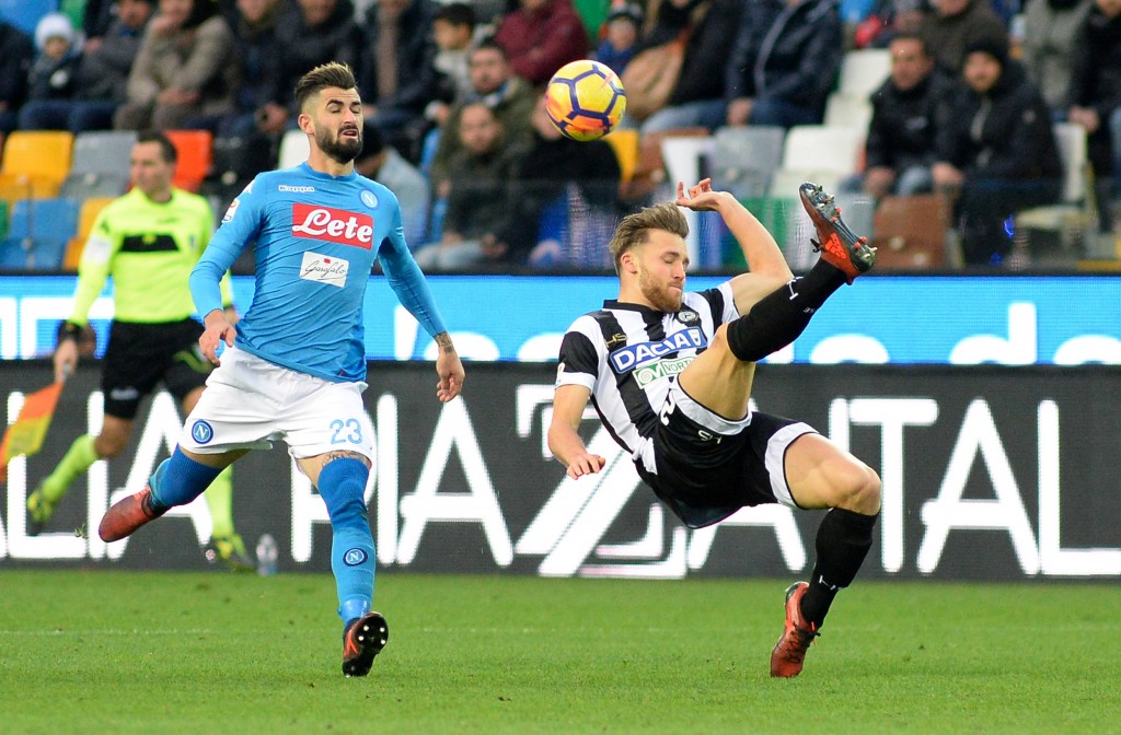 WIDMER Udinese Calcio v SSC Napoli - Serie A