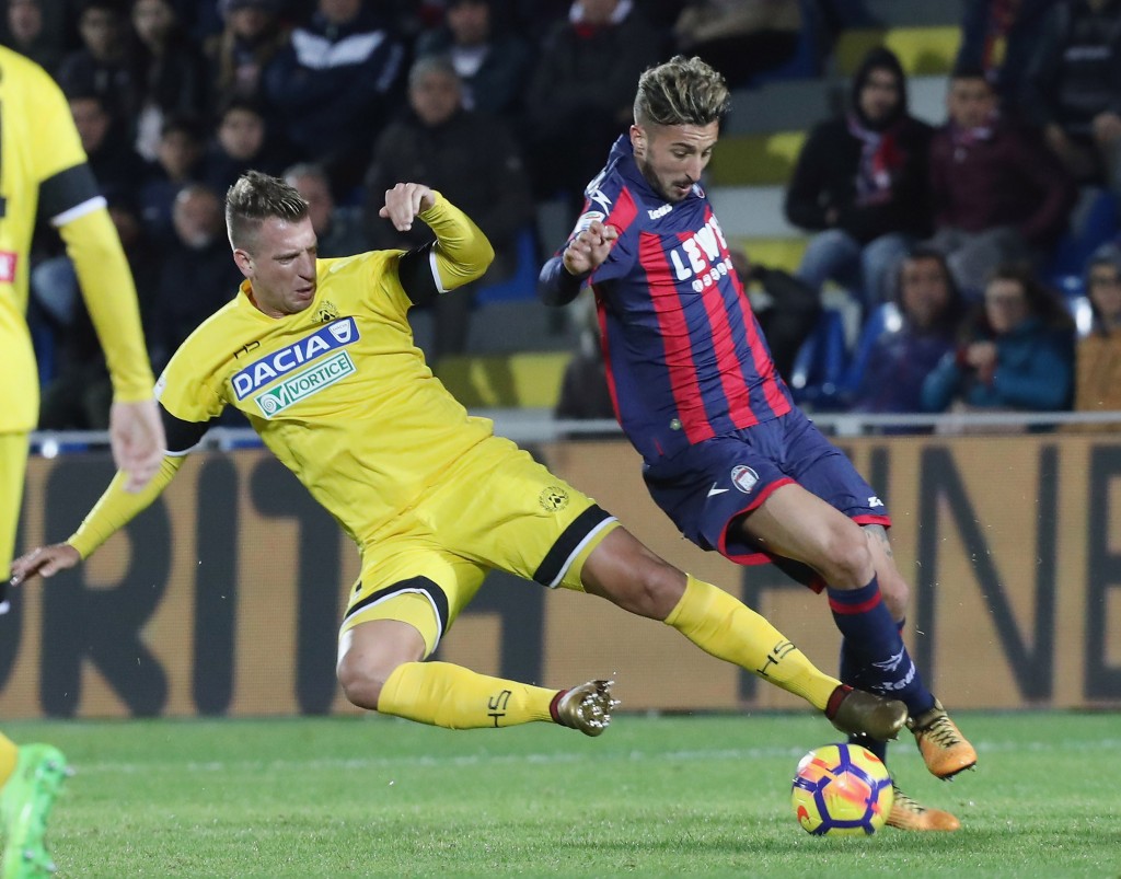 MAXI LOPEZ FC Crotone v Udinese Calcio - Serie A