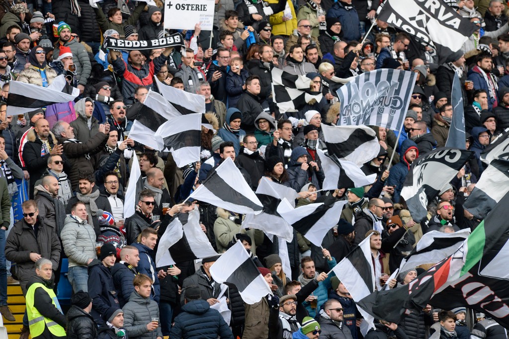 News Udinese, la battuta nel settore ospiti.