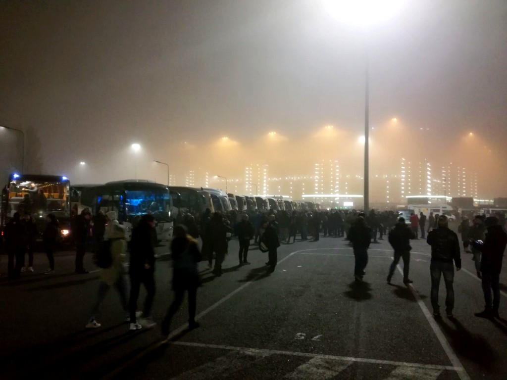Inter Pordenone tifosi pullman Meazza San Siro