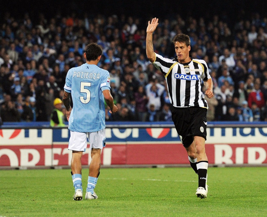 GERMAN DENIS SSC Napoli v Udinese Calcio - Serie A