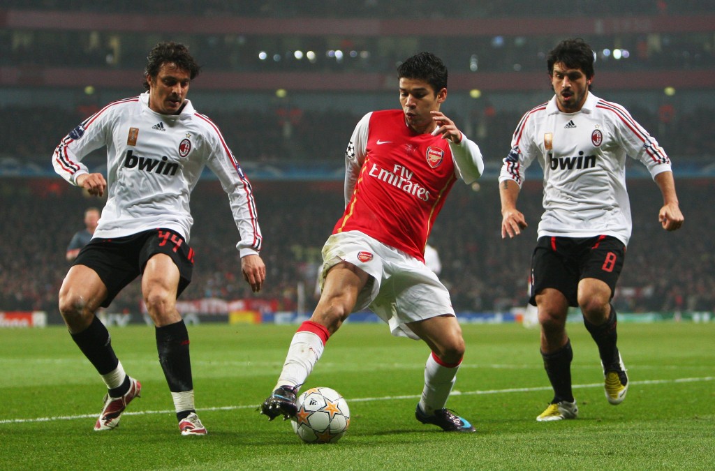 ODDO SILVA GATTUSO Arsenal v AC Milan - UEFA Champions League