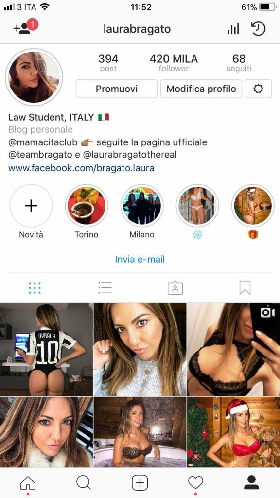 Laura Bragato Instagram