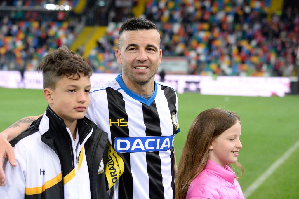 DI NATALE figli FILIPPO DILETTA Udinese Calcio v Carpi FC - Serie A