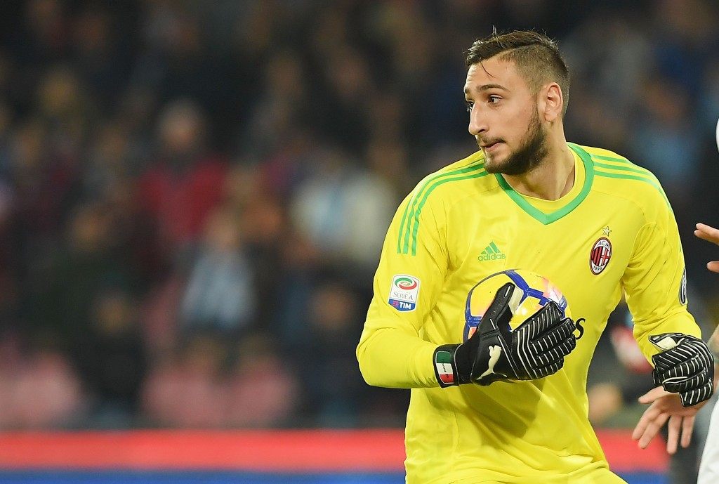 Donnarumma-SSC Napoli v AC Milan - Serie A
