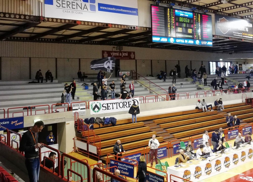 Final Eight Biella Gsa Udine tifosi Settore D