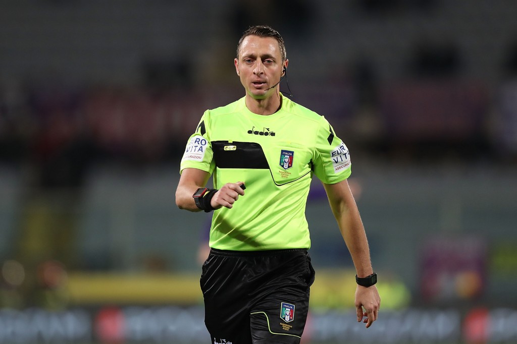ARBITRO ABISSO ACF Fiorentina v UC Sampdoria - Tim Cup
