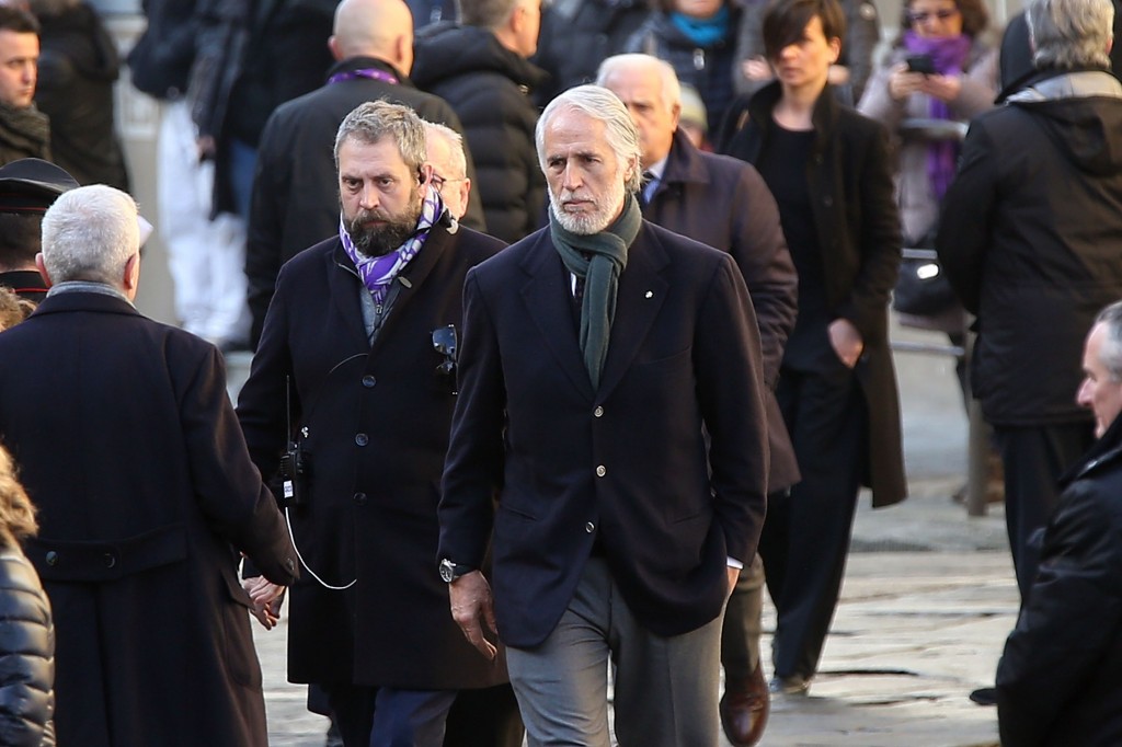 MALAGO Davide Astori Funeral Service In Florence