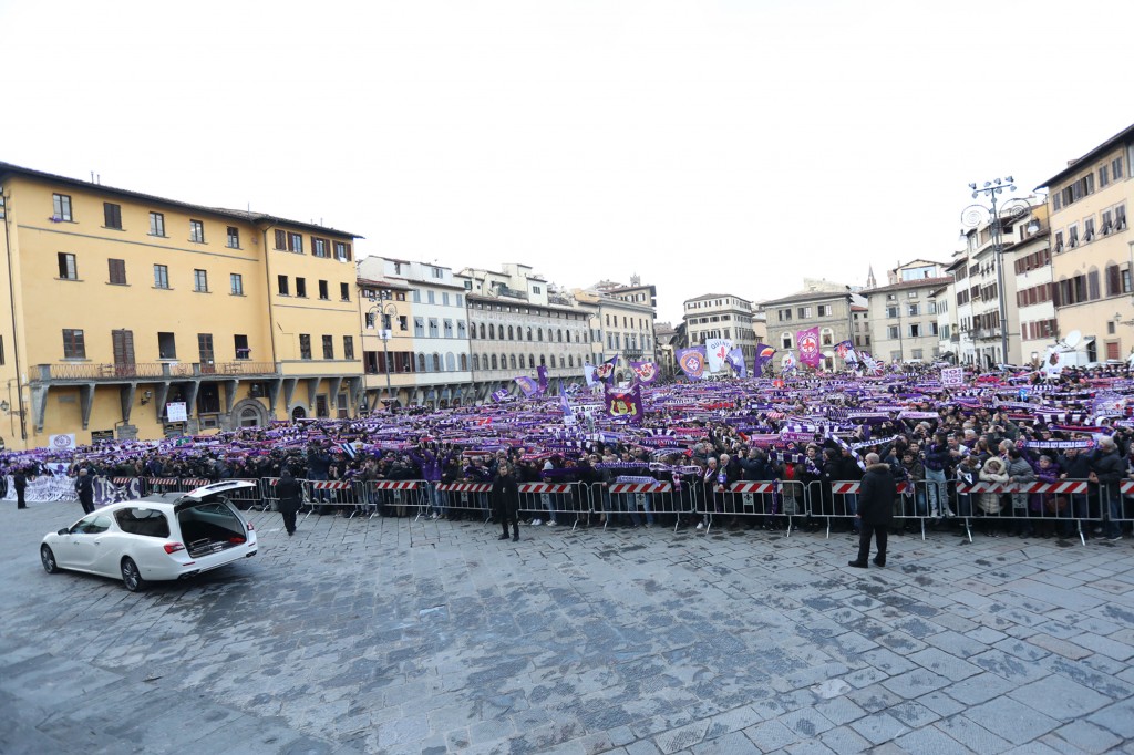 Davide Astori Funeral Service In Florence